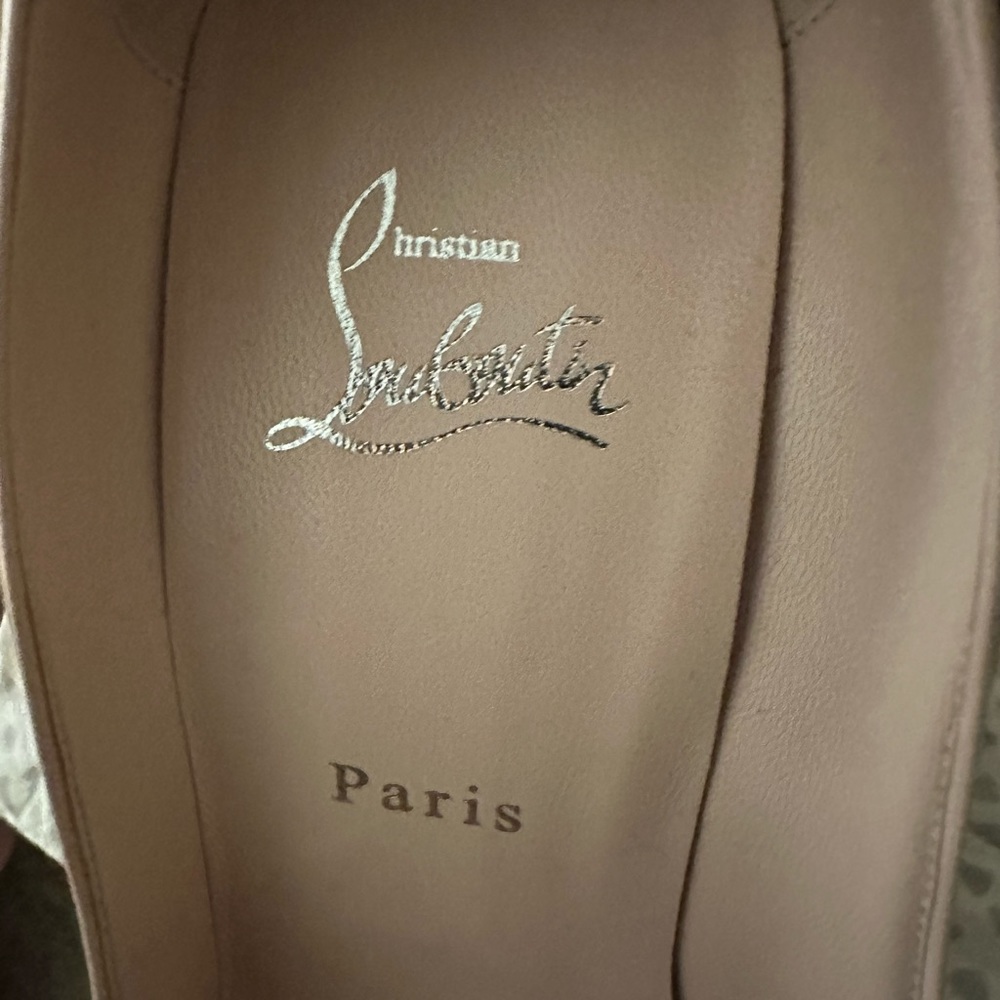 Christian Louboutin Kate 100 (beige)
